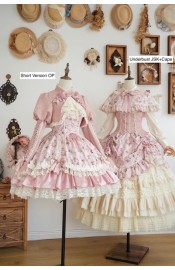 Hoshibako Works Japanese Rose Short OP Long OP and Underbust JSK(Limited Pre-Order/3 Colours/Full Payment Without Shipping)